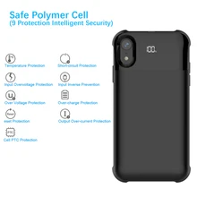 Для iPhone X XS 5000 mAh power Bank зарядное устройство чехол для телефона перезаряжаемый внешний аккумулятор резервного копирования с аудио защитной крышкой
