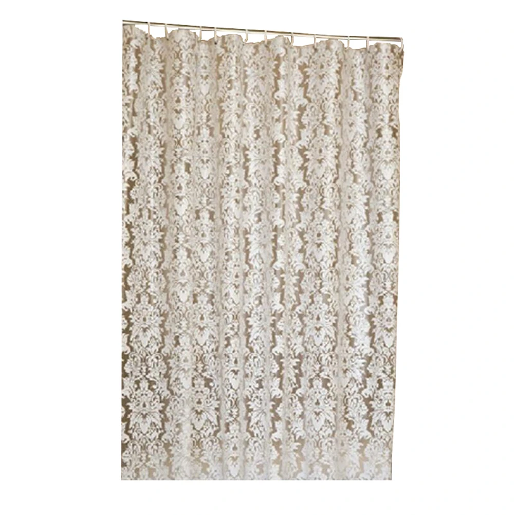 3x Household PVC Shower Curtain White 180x200cm 2x 1x