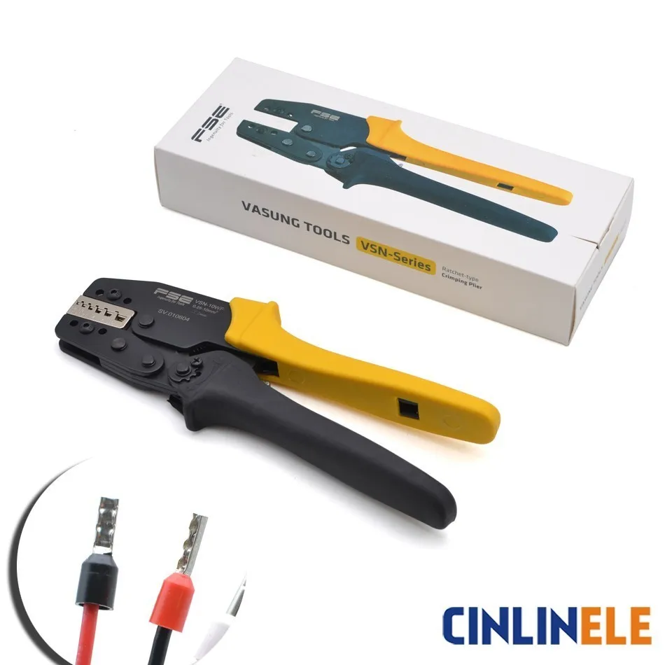 VSN 10WF 10 мм 23 7AWG высокое качество точность провода разъем обжимной щипцы для