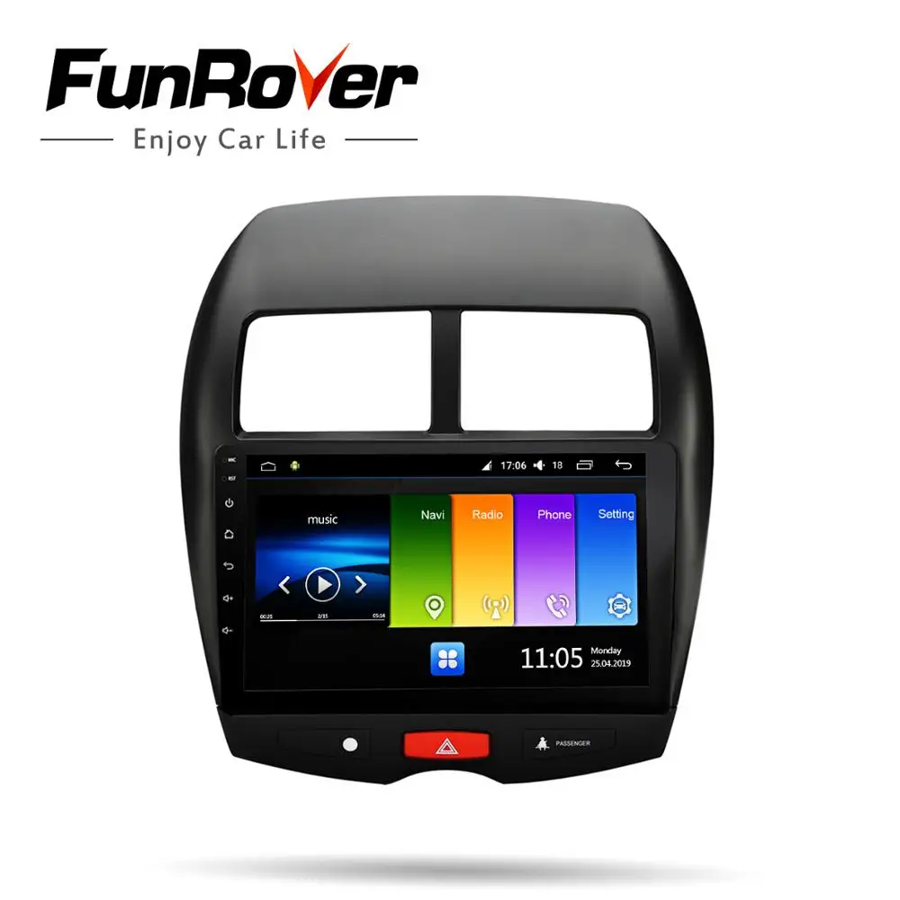  FUNROVER Radio de coche con reproductor multimedia GPS preciso de alta calidad bluetooth mp3 mp4 re