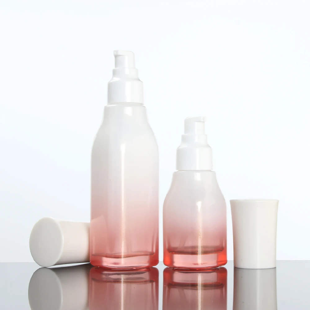 New Style cosmetic packaging 4 oz body lotion bottle and toner/cream