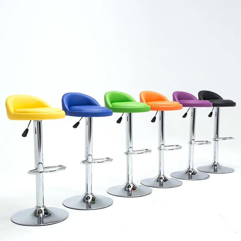 

Simple Design Swivel Bar Chair Lifting Bar Stool Rotatable Adjustable Height Reception/Waiting Room Chair High Quality cadeira