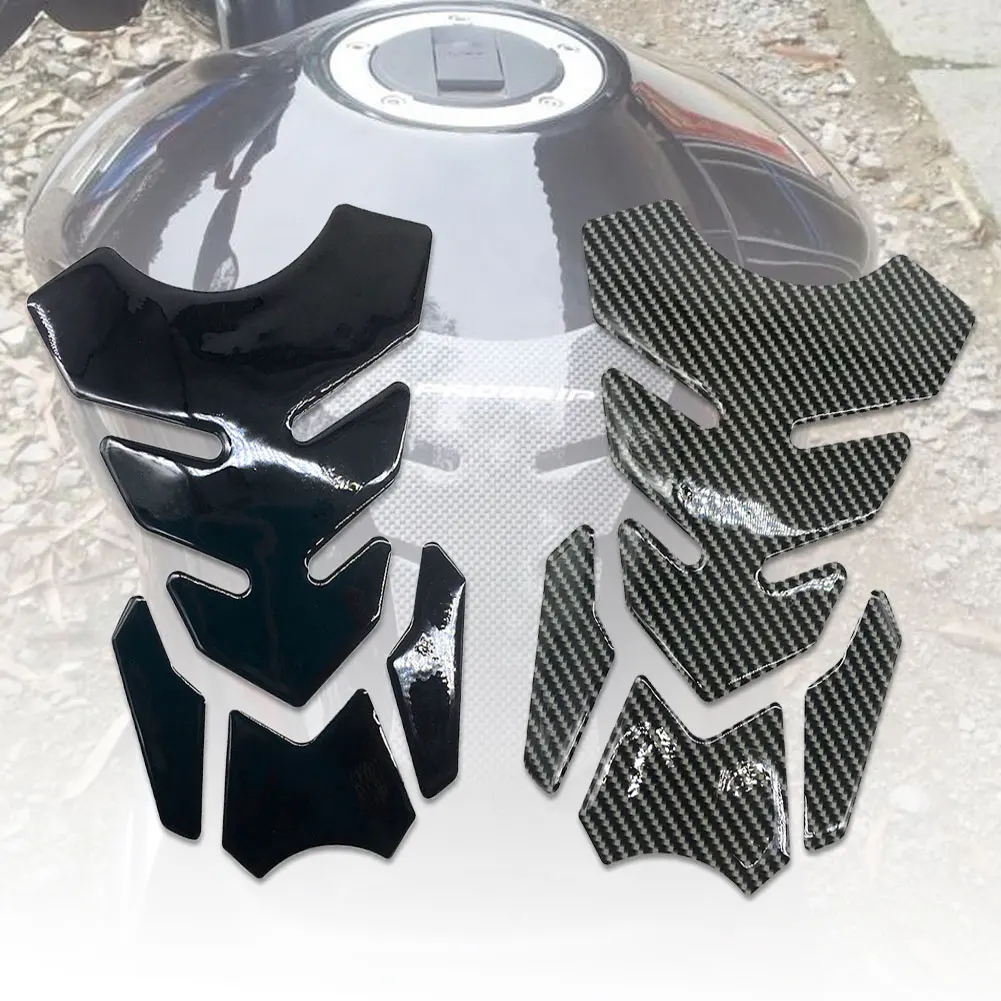 

1pcs Carbon Fiber Tank Pad Tankpad Protector Sticker For Motorcycle Universal Fishbone Freeshipping D05