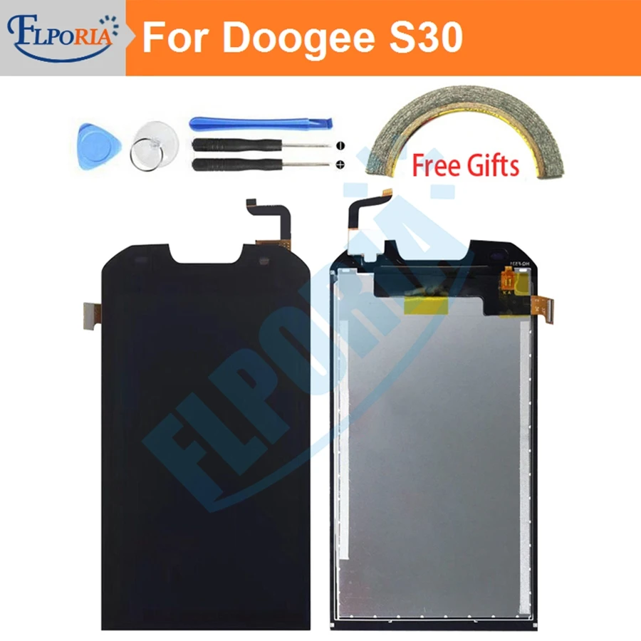 

LCD Screen For Doogee S30 LCD Display+Touch Screen Digitizer Assembly For Doogee S30 Replacement Parts 5.0 inch
