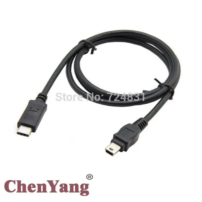 

10pcs/lot Mini USB 2.0 Male to USB-C USB 3.1 Type C Male Data Cable High Quality for Nokia N1 Tablet & Mobile Phone