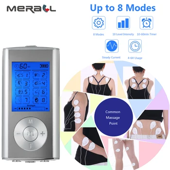 

Electric Massager Electrical Stimulator Full Body Neck Relax Muscle Therapy EMS Massage tens Acupuncture electrostimulator