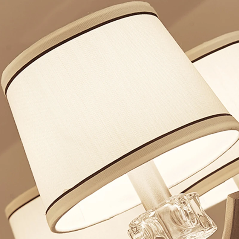 Itoon Post современная светодиодная люстра, скандинавский светильник ing, лампа для гостиной, спальни, декоративный светильник, роскошная стеклянная ткань, белые бронзовые люстры
