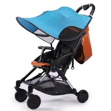 Зонт для детских колясок универсальный тип зонтик солнцезащитный чехол для детской коляски Аксессуары утолщенная стальная проволока полоса