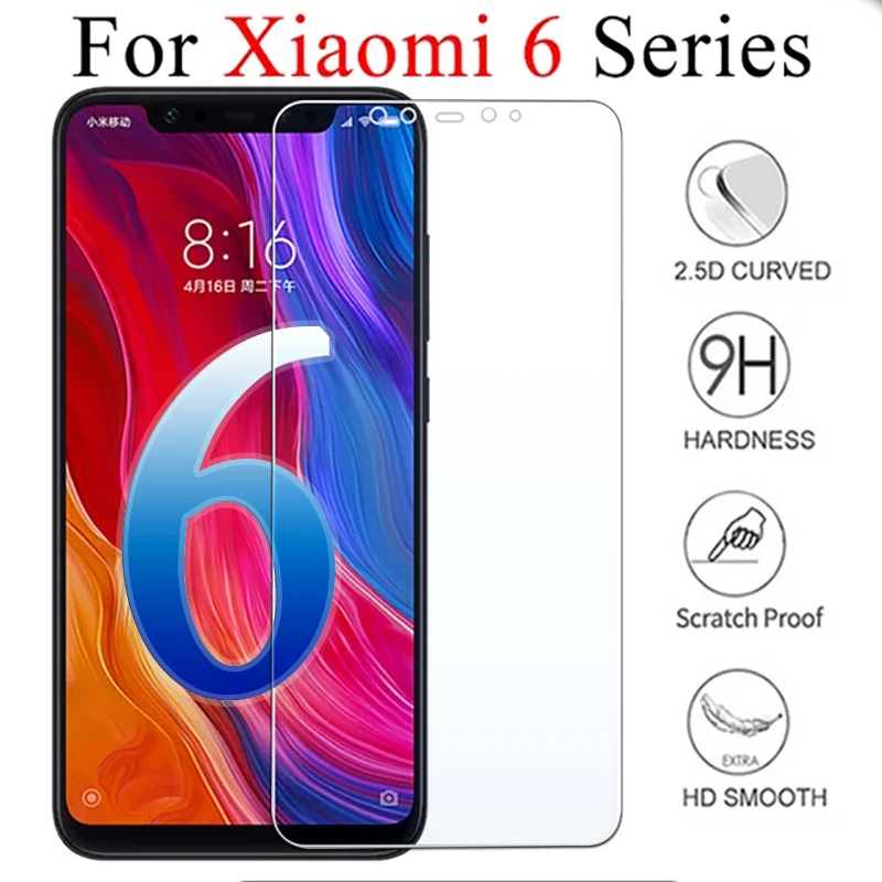 Защитное стекло для xiaomi 6a 6x note 6 pro A2 lite light ksiomi mi a6 x6 6pro a x Xiaomei readmi siaomi закаленная