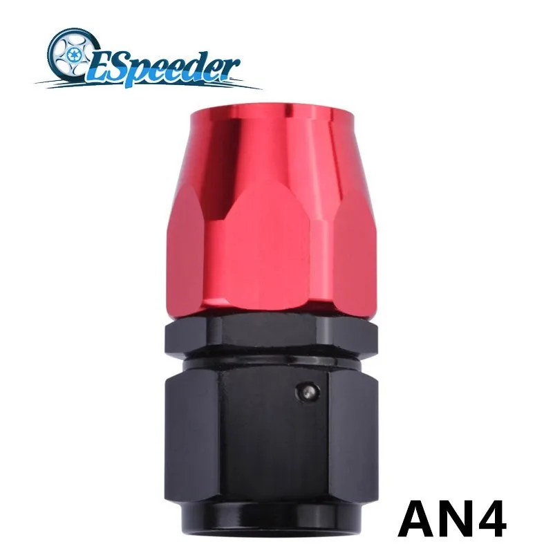ESPEEDER AN4 поворотный конец шланга адаптер 0 45 90 180 градусов алюминия установки