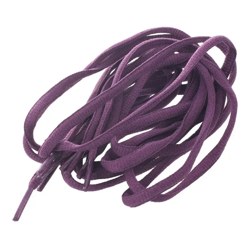 

Shoelace replacement 2 pairs of purple semicircle