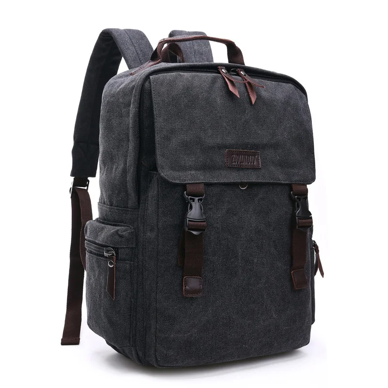 

Canvas Travel Backpack Men Laptop Bagpack Vintage Large Capacity School Bag Rucksack Women Back Pack Cotton Mochila Masculina