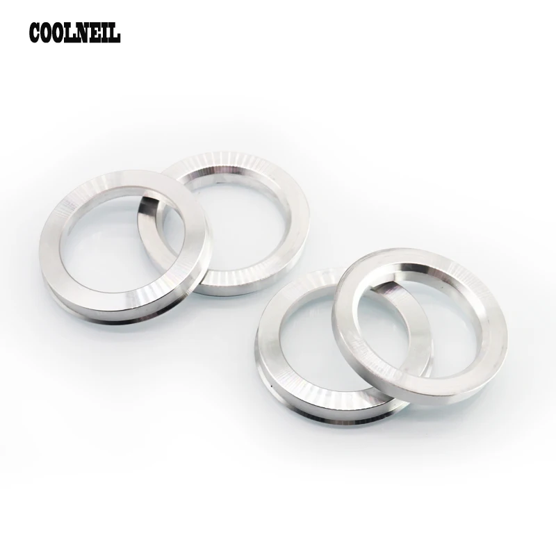 4 pieces/ lot Wheel hub center rings OD 54.1 to 60.1 Aluminum Alloy