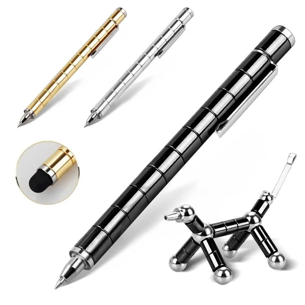 

Modular Polar Pen Magnetic magnets ball touch pen with 12 Steel Balls Best Gift Neodymium Magnetic Pen New