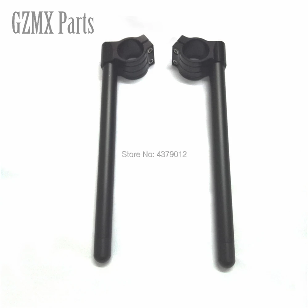 

7/8" Motorcycle Aluminum CNC Clip-on Fork Tube Clip On Racing Handlebar 35MM 36MM 37MM 39MM 45MM 48MM 50MM 51MM 52MM 53MM 54MM