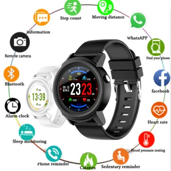 

DK02 Smart watch Heart Rate Fitness Tracker For ios android