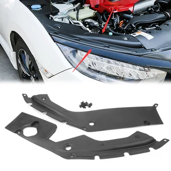 

Auto Car Engine Bay Side Panel Cover Long Version for Honda Civic 10th Gen Generation 2016 2017 2018