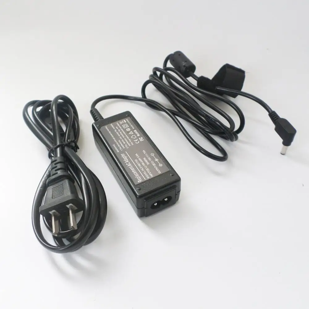 

AC Adapter For Asus VivoBook F201E-KX063H F102BA-SH41T Q200E-BHI3T45 Q200E-BHI3T45 X200LA-DH31T X200MA sin198 33w Power Charger