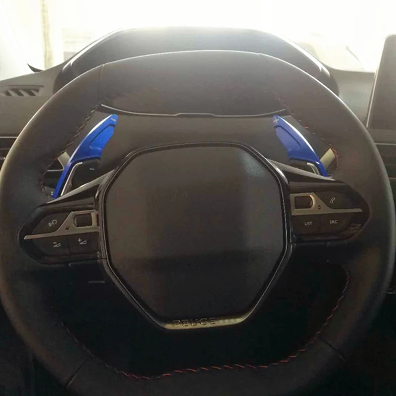 

My Good Car Steering wheel shift paddles modified interior modification steering wheel decoration for Peugeot 508L/4008/5008