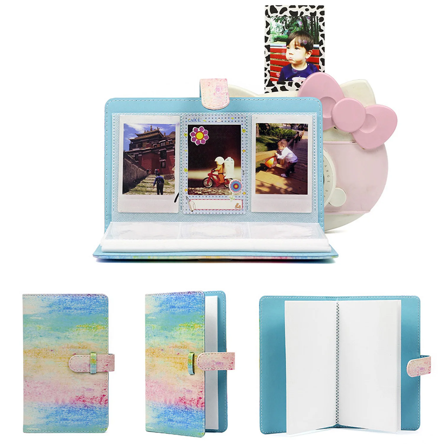 Gosear 96 карманов фотоальбом для Fujifilm Fuji Instax Mini 8 9 7s 25 70 90 Lei ca Sofort Lomo Dmp100 аксессуары