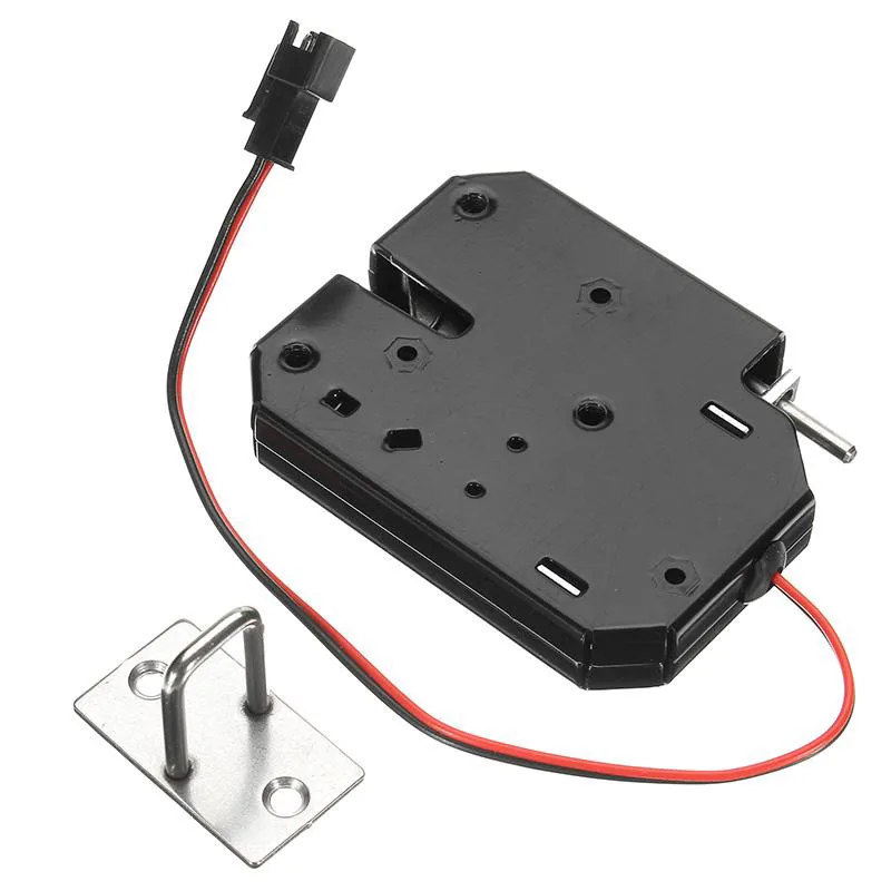 

Cupboard Electrical Lock Picks Latch Electromagnetic Lock For Electronic Locker Smart Cabinet Lock With Bouncer Status Detection