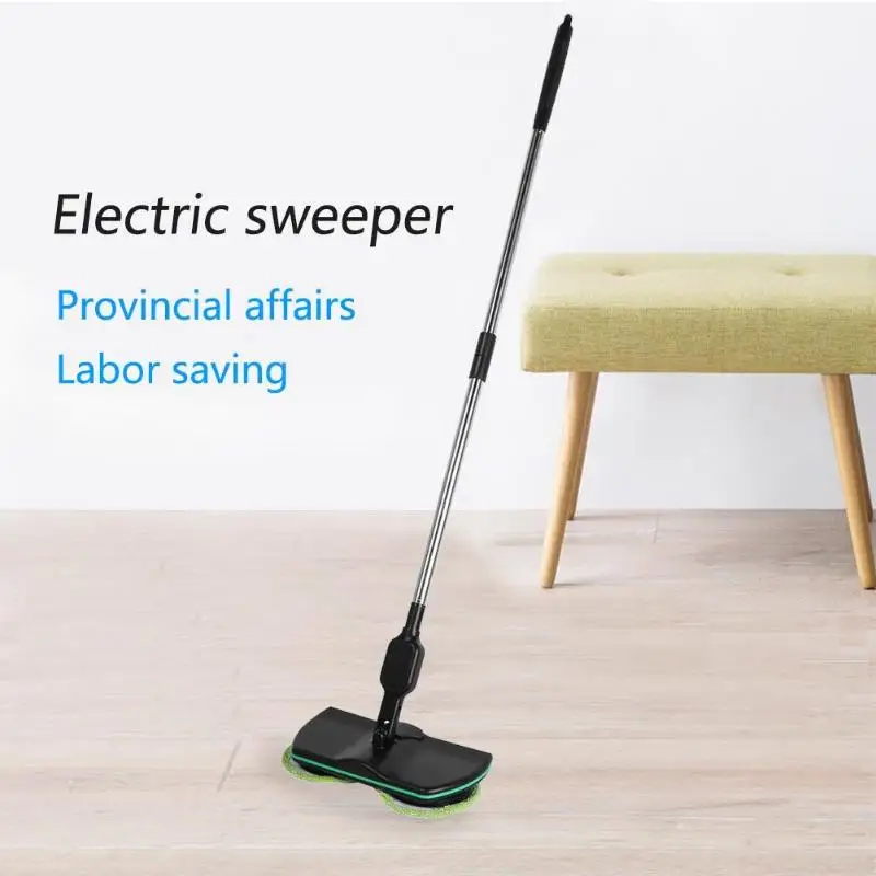 

Automatic Electric Mop Floor Cleaner Sweeper Mop Rechargeable Microfiber Hand Push Cleaning Machine Household Cleaning Tools