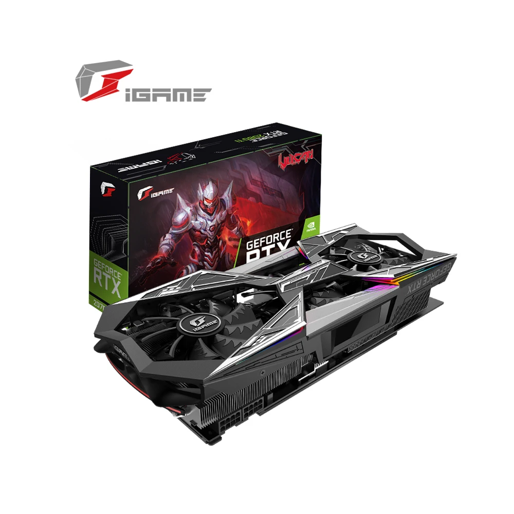

Colorful iGame GeForce RTX 2070 Graphic Card Vulcan X OC GDDR6 8G Video Card For Gaming Computer