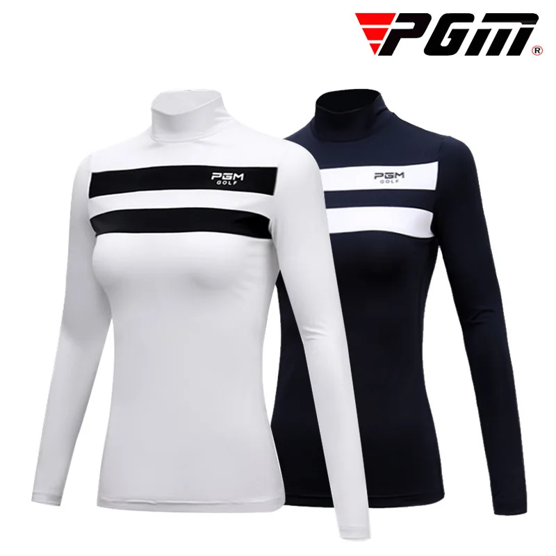 

Factory PGM Golf Clothing Ma'am Milk Silk Long Sleeve T Autumn And Winter New Pattern Clothing