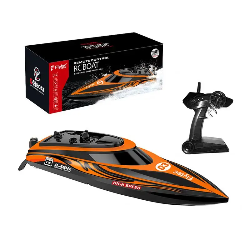 

For Flytec Remote Control Boat Racing Rowing Boat Water Induction High Speed Electric Remote Control Boat Outdoor Toy Boat Remot