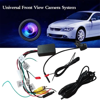 

Universal Front View Camera System Wide angle Waterproof Car Front Rear view camera Video Automatic Switch Control