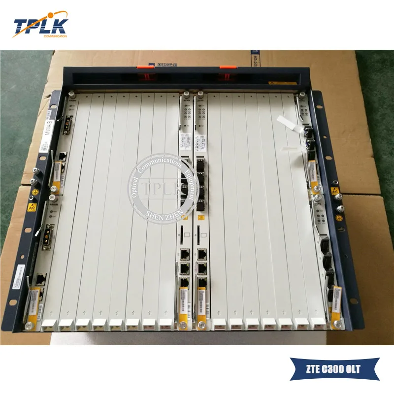 ZTE C300 Горячая продажа оригинальный GPON OLT с 2 * GUFQ 1G плата связи SCXM PRWG SFP и GTGO 8 портов