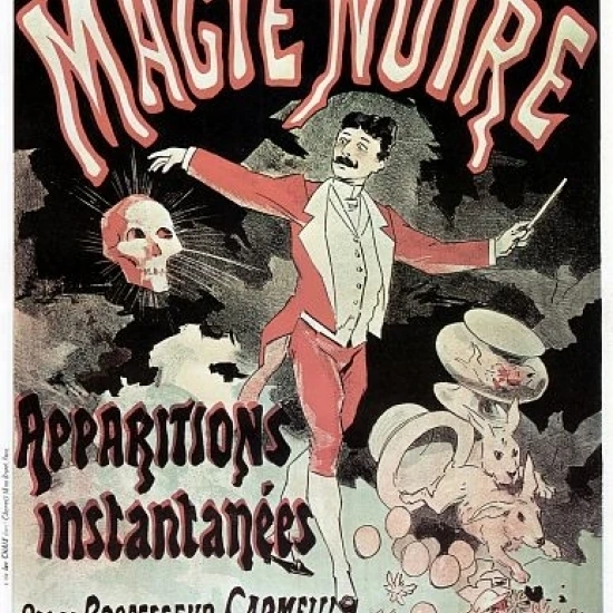 Муси гревин Magie Noire Magic Poster Print (36x54) | Дом и сад