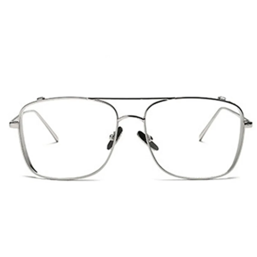 XojoX, ретро сплав, очки, оправа для женщин, высокое качество, негабаритные, прозрачные очки, оптические очки для близорукости, очки для мужчин
