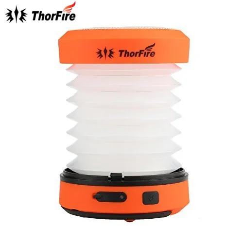 ThorFire 30-125LM светодиодный кемпинг Фонари DC 5 V USB Перезаряжаемый мини-фонарик факел свет лампы CL01 Складная рукоятка Пеший Туризм