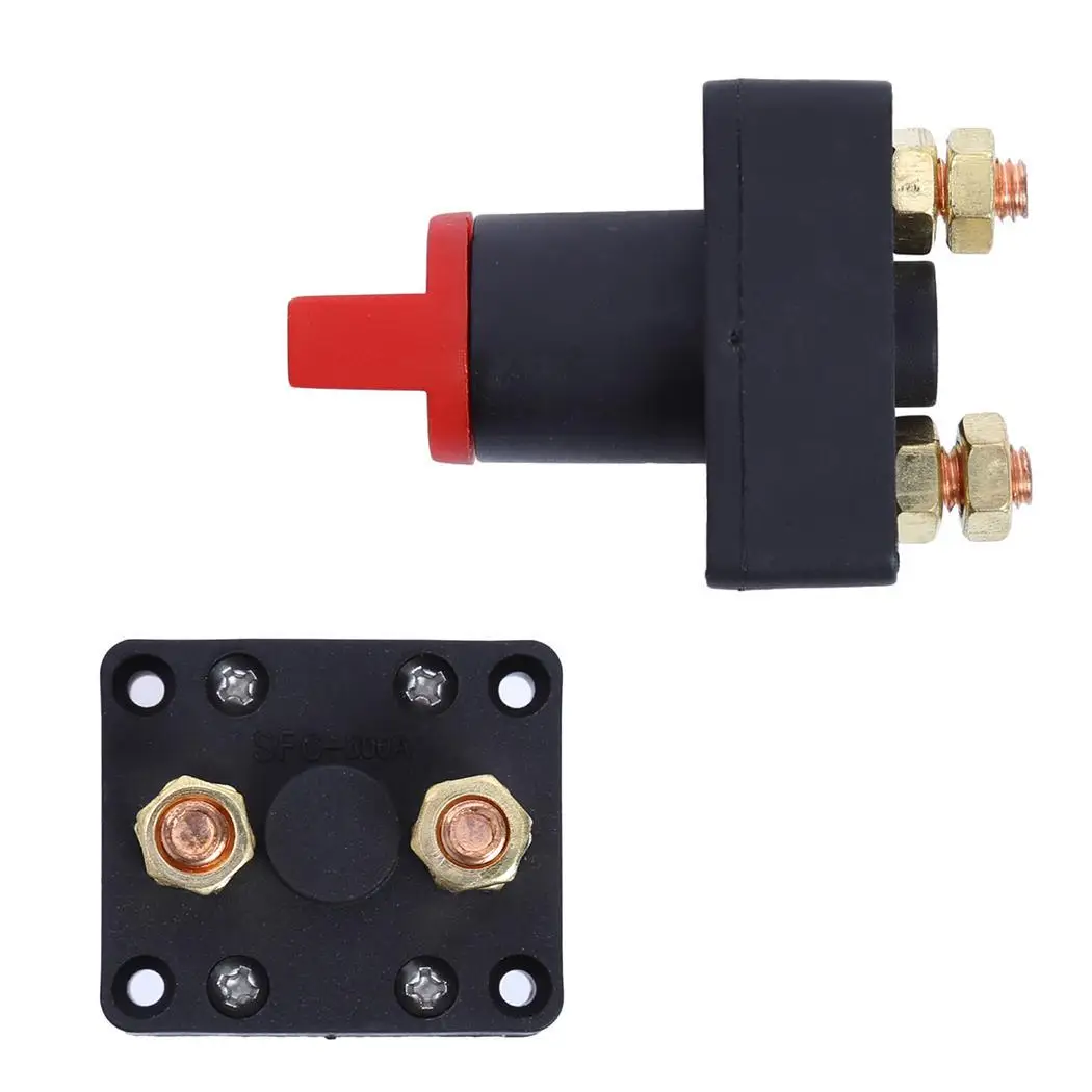 

Car Accessories Auto Master Battery Isolator Disconnect Rotary Cut Off Power Kill Switch ON/OFF 12V 100A for Boat Camper Caravan