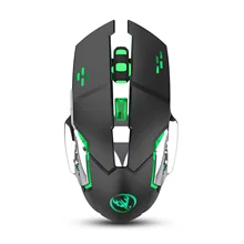 HOT-HXSJ Новая мода M70GY 2,4G 6D цветная 2400 точек/дюйм Беспроводная перезаряжаемая мышь Высокое качество беспроводная мышь для ноутбука