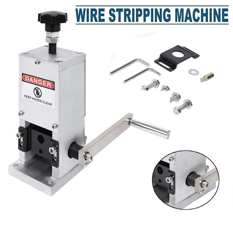 

1.5-25mm Scrap Wire Stripping Machine Tool Cable Manual Stripper Metal Recycle Tool Copper Wire Stripper