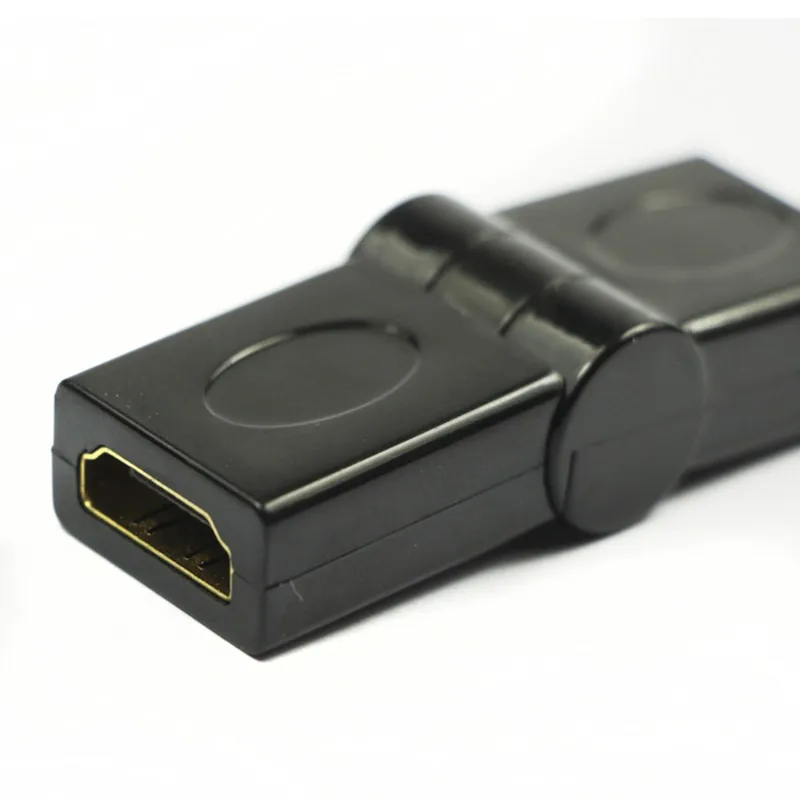 HDMI адаптер Папа мама вращающийся на 180 градусов поворотный правый угловой