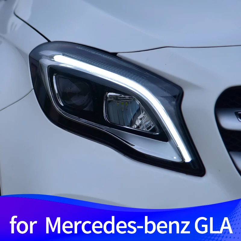 Головной светильник в сборе для Mercedes-Benz GLA 2015-2019 светодиодный Противотуманные