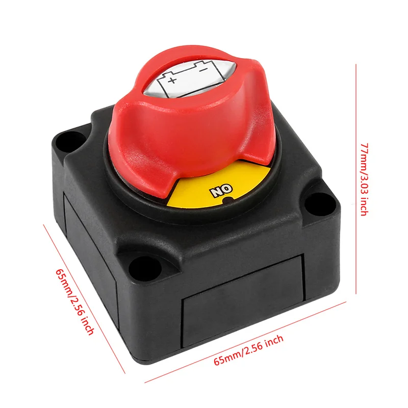 Cena Nowość motoryzacja 300A rozłącznik akumulatora rozłącznik przerywacz odłącznik do łodzi jachtu Atv