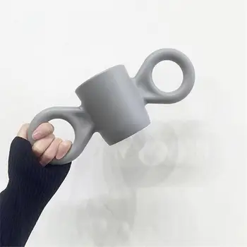 

Big Ear Handle Children's Cup Milk Cup Mug Candy Color Baby Anti-fall Children's Learning Cup For Baby Feeding