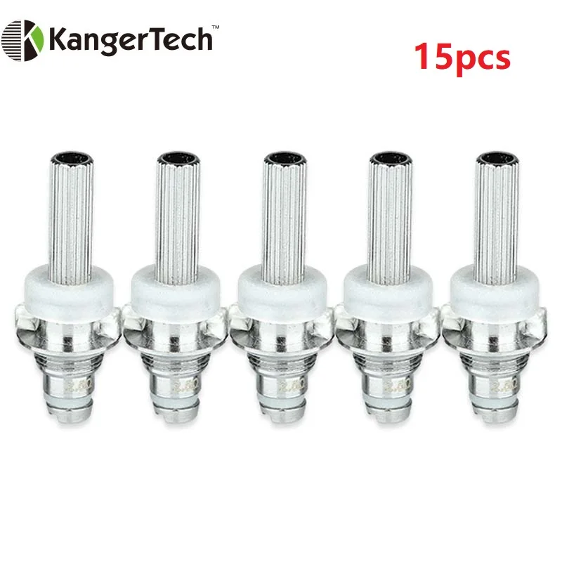 

15pcs Kanger Coil 2.5ohm/2.2ohm/1.8ohm/1.5ohm for Protank/Mini Protank/Protank-II/Mini Unitank Clearomizer E-cig Vape Coils