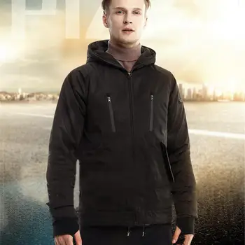 

Thermostatic Electric Heated Coat Outdoor Jacket Smart Charging Heated Jacket USB Warm Heated Coat Mountaineering Clothes