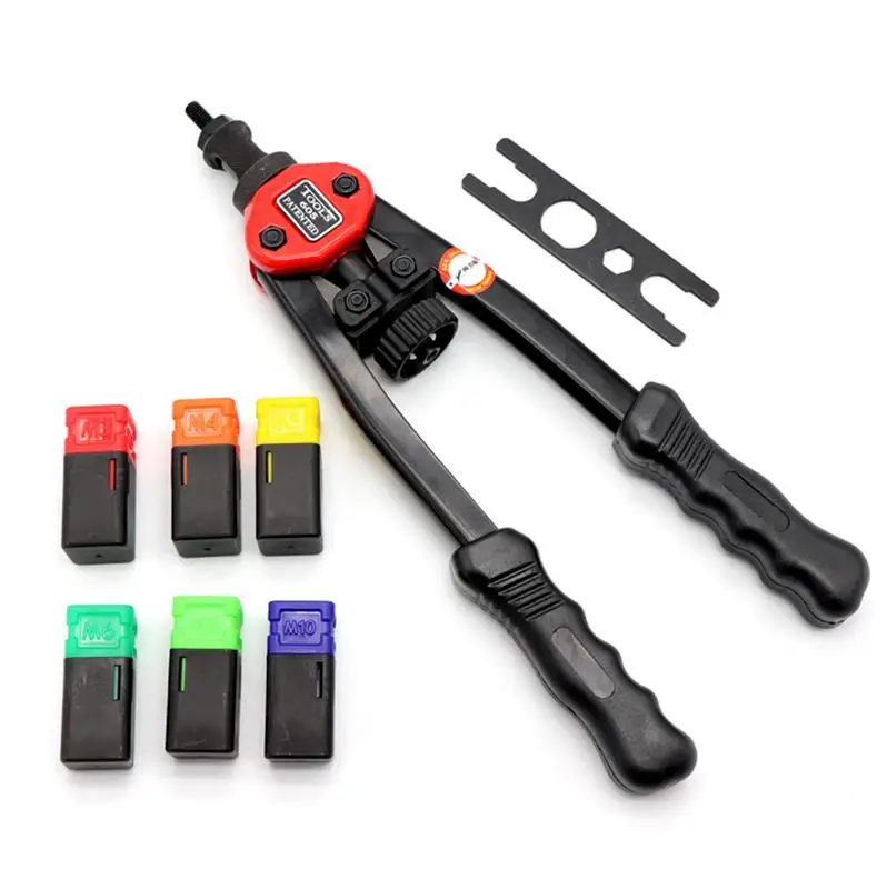 

M3-M10 Manual RamRiveted Nut Retainer Pull Cap Pneumatic Tool Kit