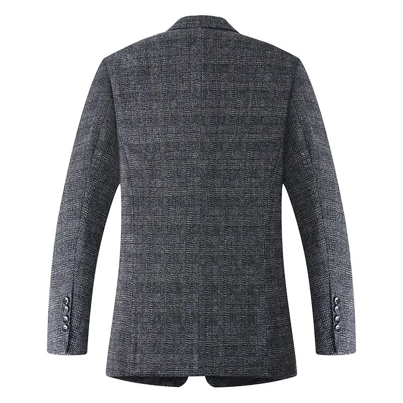Новинка весенние мужские костюмные куртки больших размеров 8XL 7XL 6XL 5XL модные