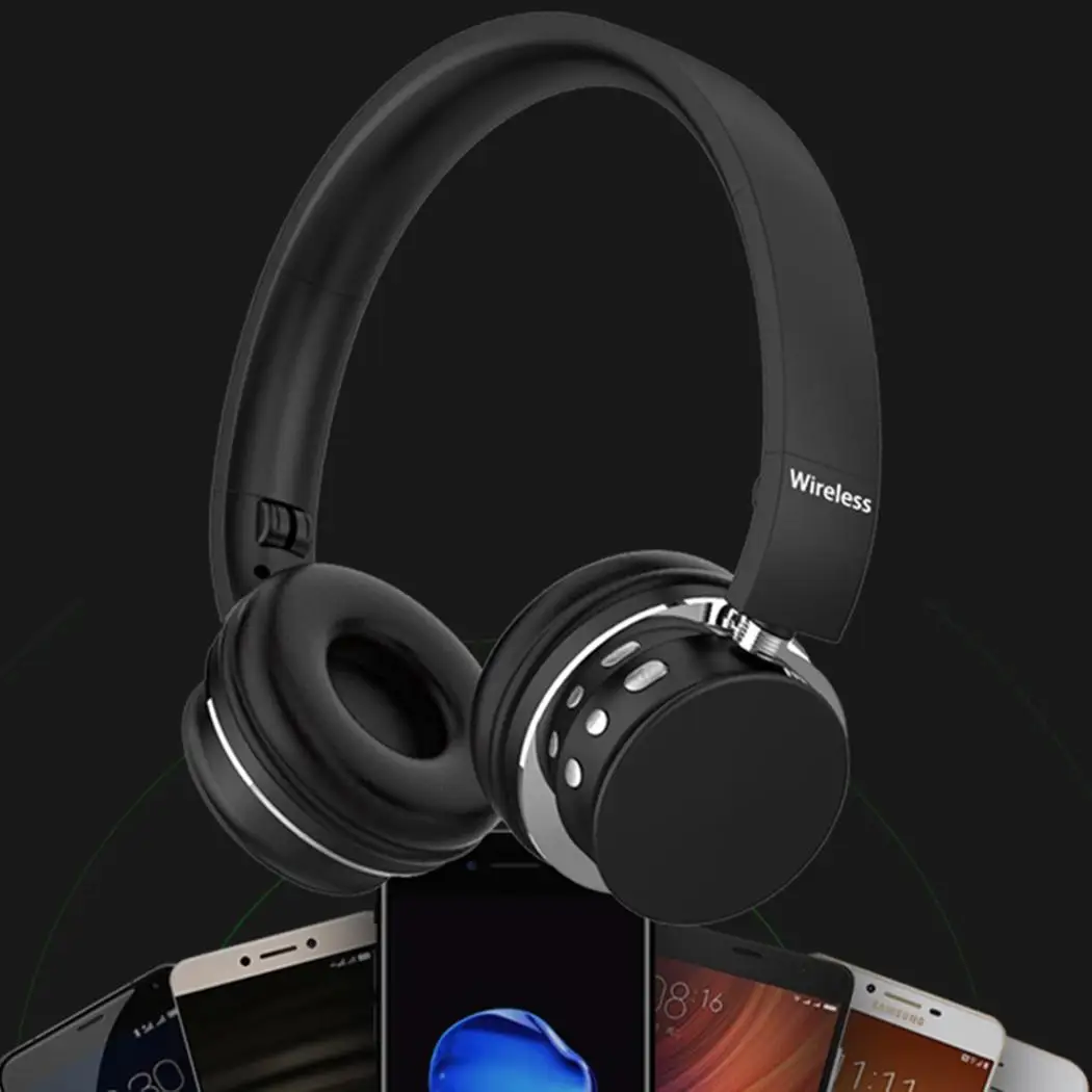 Bluetooth наушники Складная гарнитура Регулируемая Тяжелая 6 часов бас 7 5 в около 2 с