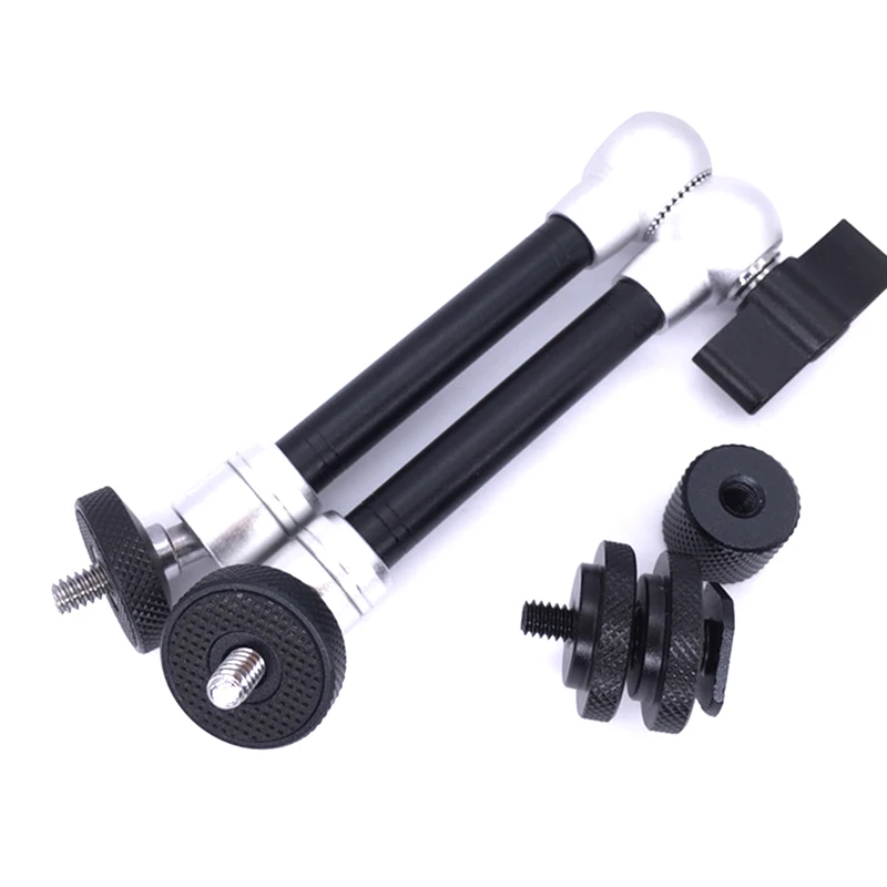 

11 inch/28Cm Articulating Magic Friction Arm Work With Dslr Camera Rig Cage Lcd Monitor Led Light Stand