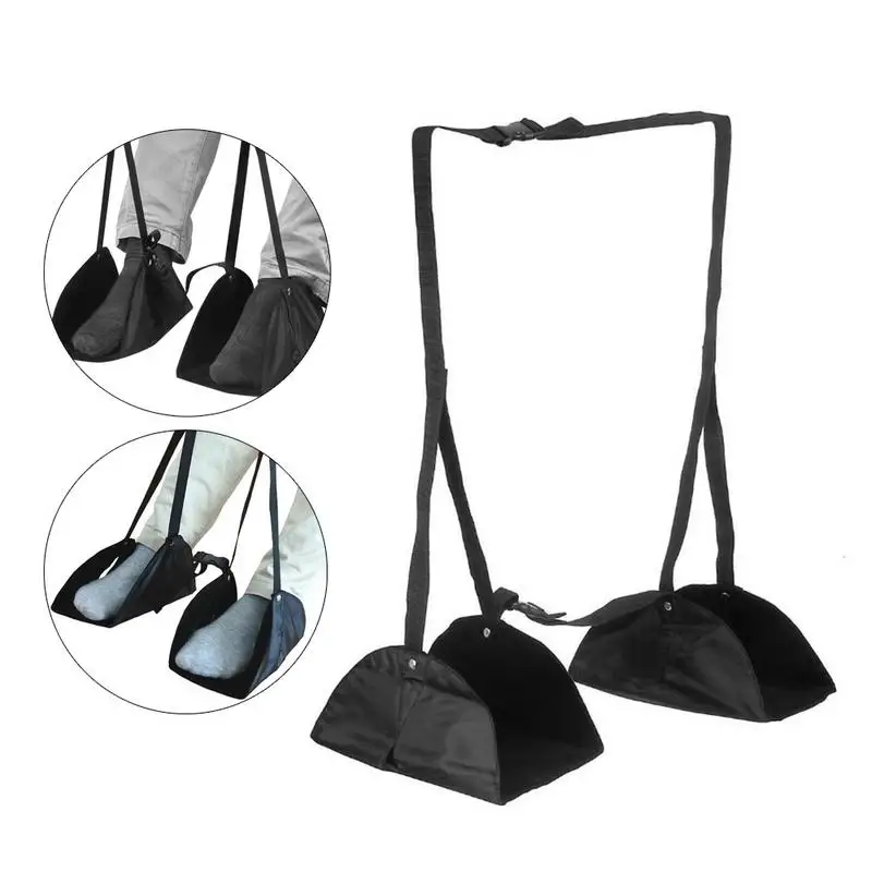 

High Quality Office Portable Carry-on Foam Flight Airplane Travel Footrest Leg Hammock Foot Hammock Foot Pad Resting Mat