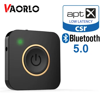 

2 IN 1 5.0 Wireless Bluetooth Transmitter Receiver Dual Link Bluetooth Adapter APTX HD low latency For TV Headphone Receptor AUX