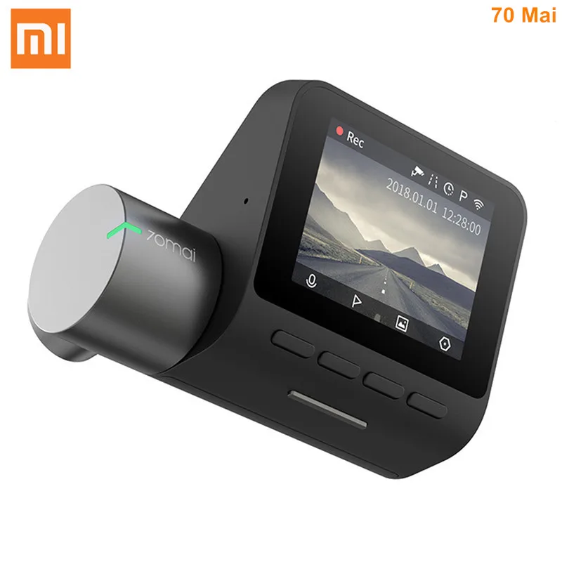 

Original Xiaomi 70mai Dash Cam Pro Smart 1944P WiFi DVR Camera Intelligent Driving Recorder Smart Voice Control Night Vision